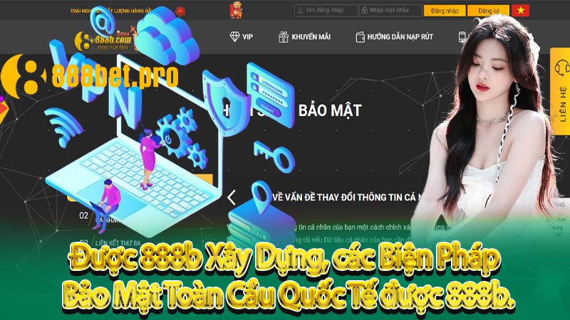 Được 888b Xây Dựng, các Biện Pháp Bảo Mật Toàn Cầu Quốc Tế được 888b.